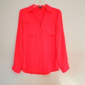 Express pink blouse